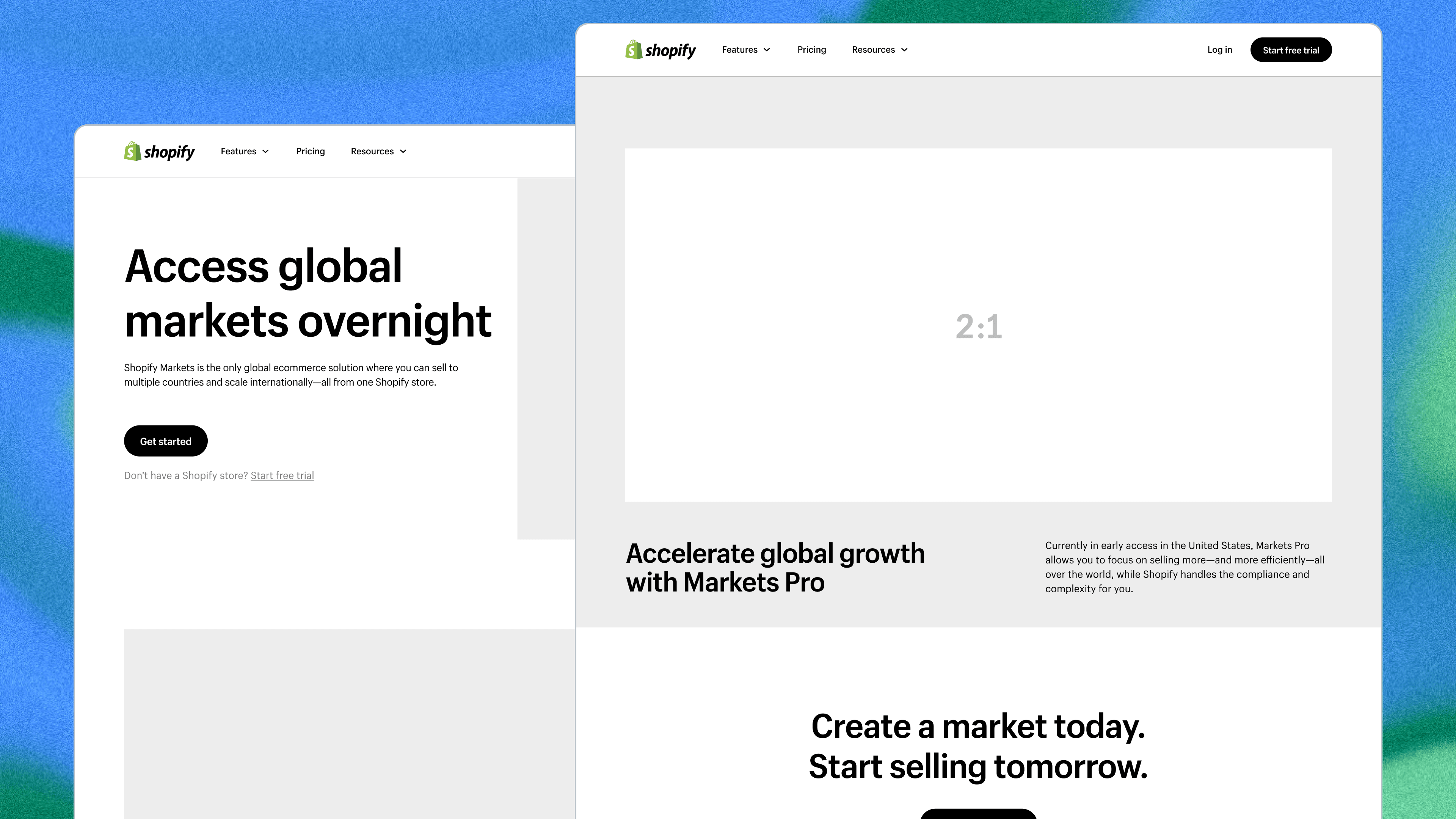 Markets two