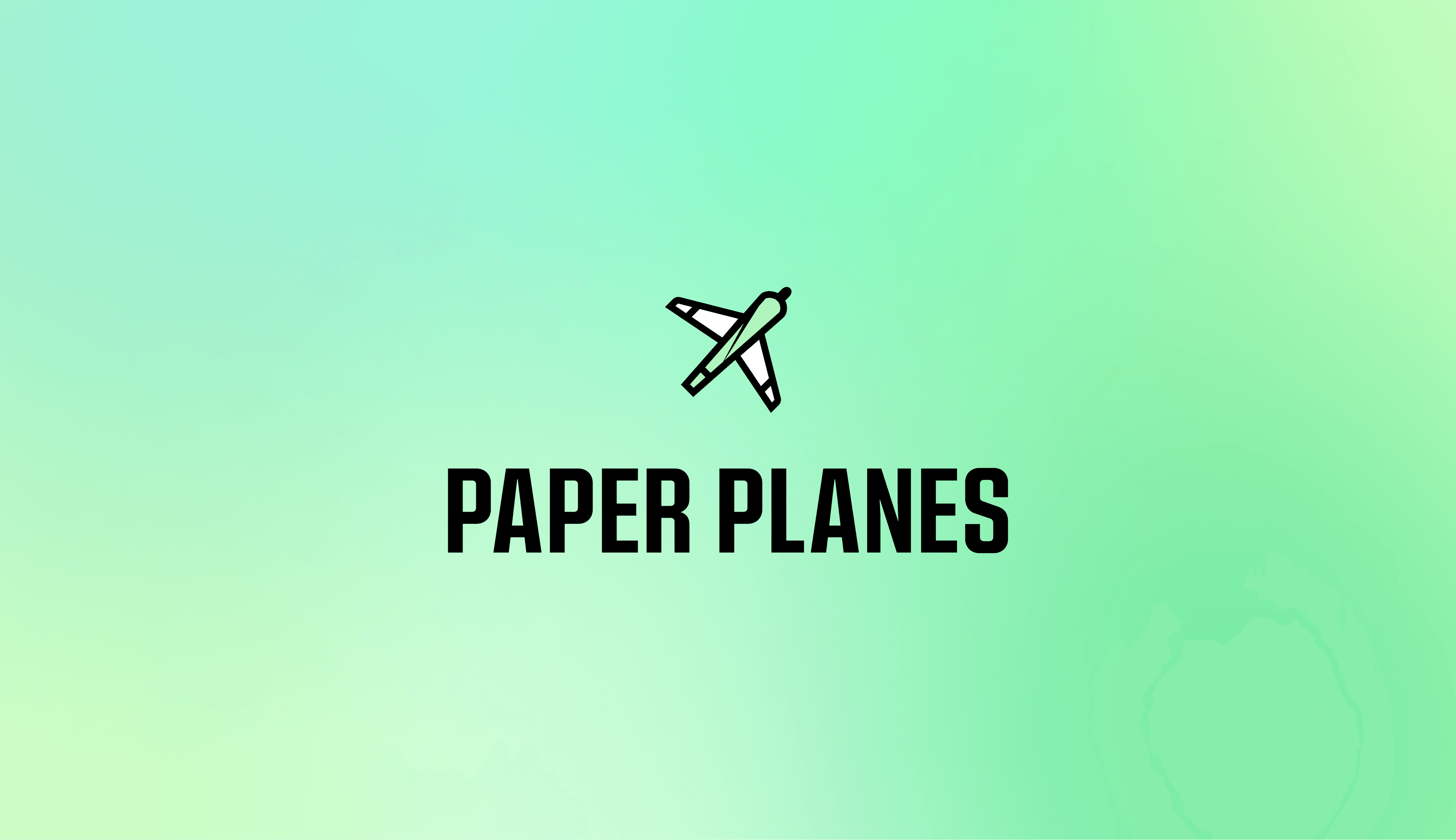 Paper planes twenty